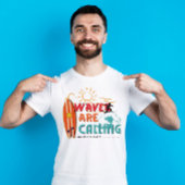 Waves ruft i must go surf T - Shirt