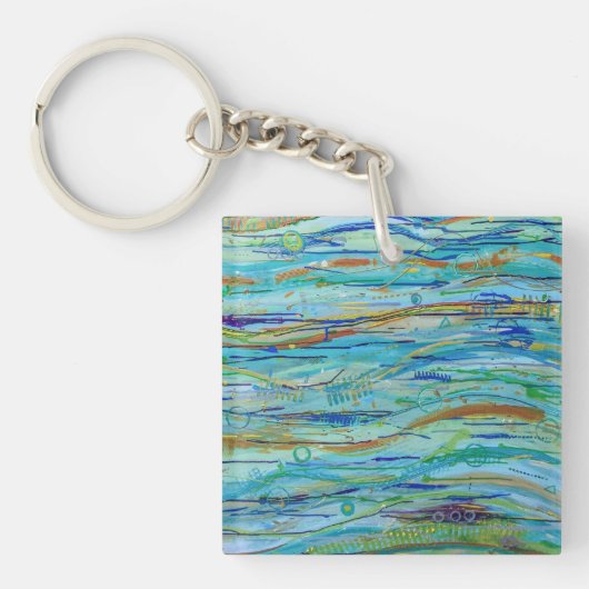 Waves Schlüsselanhänger (Vorderseite)