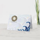 Waves Seascape Karte (Rückseite)