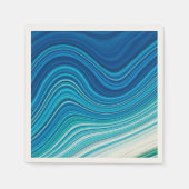 WAVES SERVIETTE (Vorderseite)