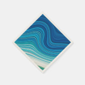 WAVES SERVIETTE (Ecke)