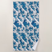 Waves Strandtuch (Vorderseite)