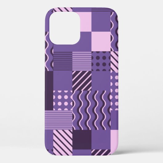 Waves Stripes Punkte: Moderne Nahtlos. Case-Mate iPhone Hülle (Rückseite)