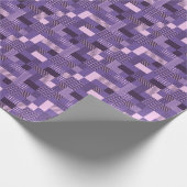 Waves Stripes Punkte: Moderne Nahtlos. Geschenkpapier (Ecke)