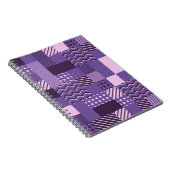 Waves Stripes Punkte: Moderne Nahtlos. Notizblock (Rechte Seite)