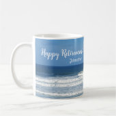 Waves & surf pensionierte Glückwünsche Kaffeetasse (Links)