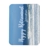 Waves & surf pensionierte Glückwünsche Magnet (Vertikal)