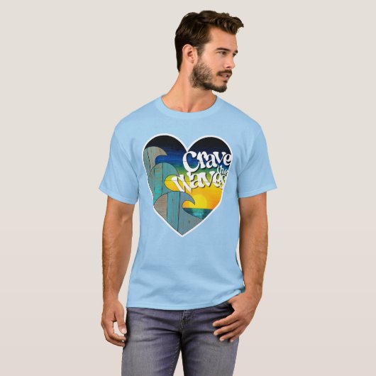Waves T-Shirt (Vorne ganz)