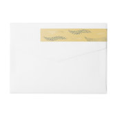 Waves Tiger (stilisiertes Muster) 1 (Rückseite)