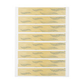 Waves Tiger (stilisiertes Muster) 1 (Bogen)