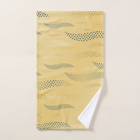 Waves Tiger (stilisiertes Muster) 1 Badhandtuch Set (Handtuch)