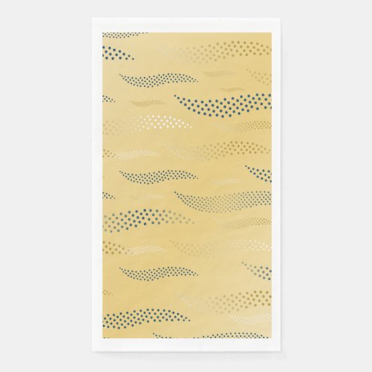 Waves Tiger (stilisiertes Muster) 1 Serviette (Vorderseite)