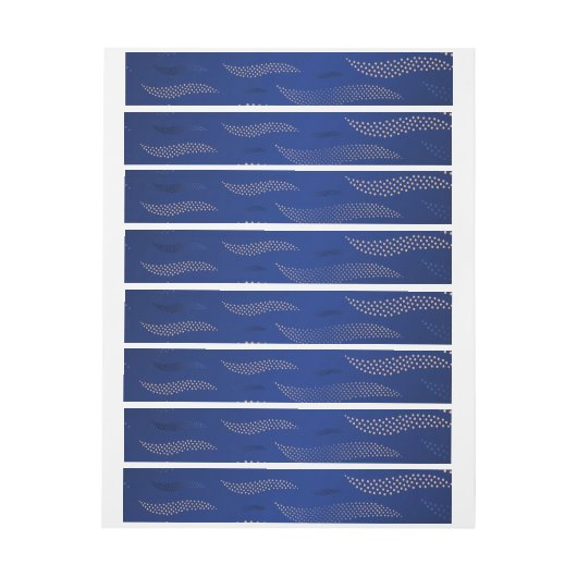 Waves Tiger (stilisiertes Muster) 2 (Bogen)