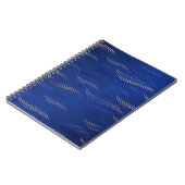 Waves Tiger (stilisiertes Muster) 2 Notizblock (Linke Seite)