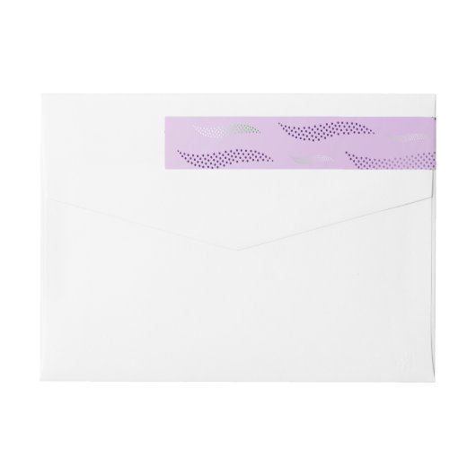 Waves Tiger (stilisiertes Muster) 3 (Rückseite)