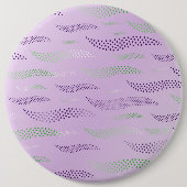 Waves Tiger (stilisiertes Muster) 3 Button (Vorderseite)