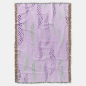 Waves Tiger (stilisiertes Muster) 3 Decke (Vorderseite Vertikal)