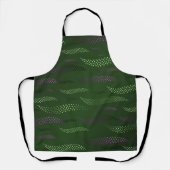 Waves Tiger (stilisiertes Muster) 5 Schürze (Vorderseite)