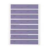 Waves Tiger (stilisiertes Muster) 9 (Bogen)