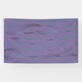 Waves Tiger (stilisiertes Muster) 9 Banner (Horizontal)