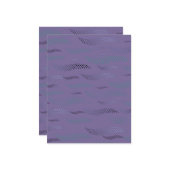 Waves Tiger (stilisiertes Muster) 9 Mitteilungskarte (Vorderseite/Rückseite Beispiel)