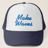 Waves Trucker Hat Truckerkappe (Vorderseite)