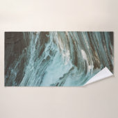 WAVES VINTAGES FOTO BADEHANDTUCH (Badehandtuch)