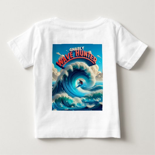 Waves & Wanderlust Collection Baby T-shirt (Rückseite)
