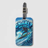 Waves & Wanderlust Collection Gepäckanhänger (Vorderseite Vertikal)