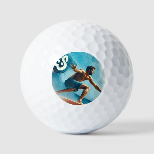 Waves & Wanderlust Collection Golfball (Vorderseite)