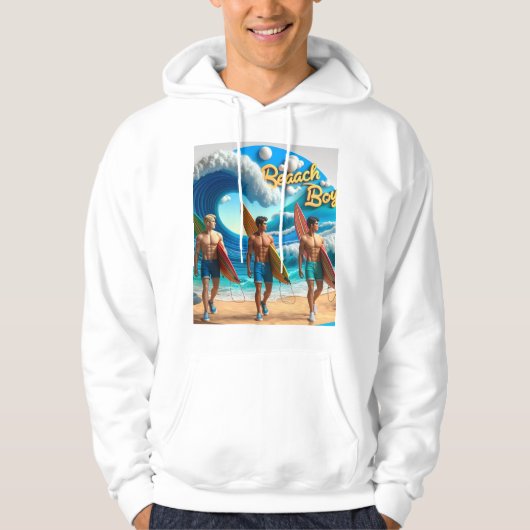 Waves & Wanderlust Collection Hoodie (Vorderseite)