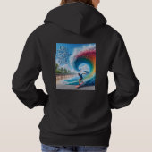 Waves & Wanderlust Collection Hoodie (Rückseite)