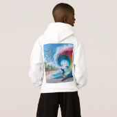 Waves & Wanderlust Collection Hoodie (Schwarz voll)