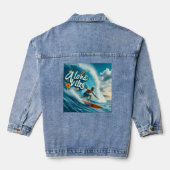 Waves & Wanderlust Collection Jeansjacke (Rückseite)