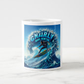 Waves & Wanderlust Collection Jumbo-Tasse (Vorderseite)