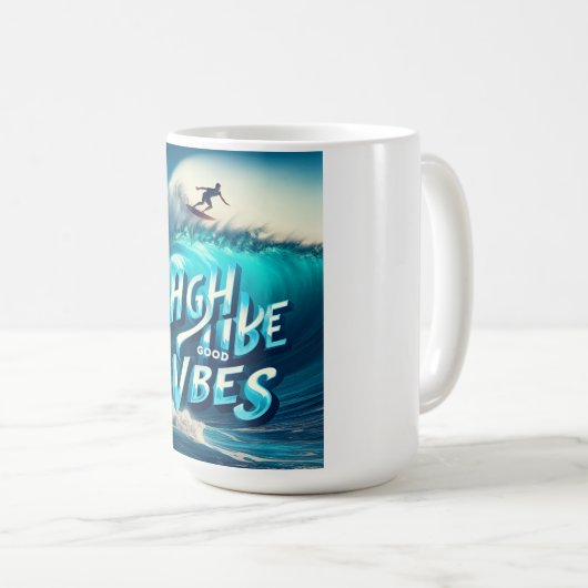 Waves & Wanderlust Collection Kaffeetasse (VorderseiteRechts)