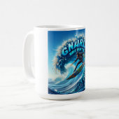 Waves & Wanderlust Collection Kaffeetasse (Vorderseite Links)