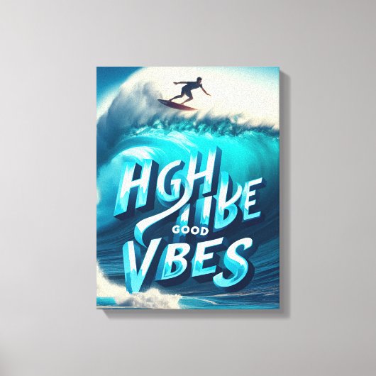 Waves & Wanderlust Collection Leinwanddruck (Vorderseite)