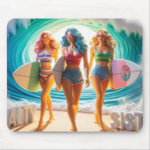 Waves & Wanderlust Collection Mousepad (Vorne)