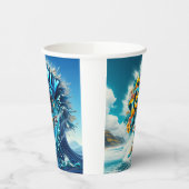 Waves & Wanderlust Collection Pappbecher (Links)