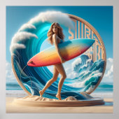 Waves & Wanderlust Collection Poster (Vorne)