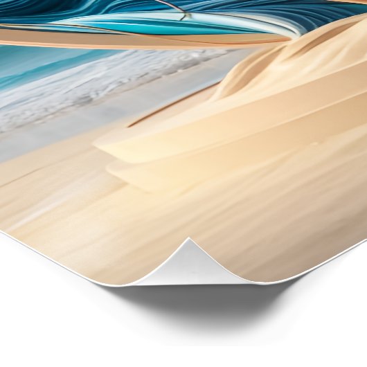 Waves & Wanderlust Collection Poster (Ecke)