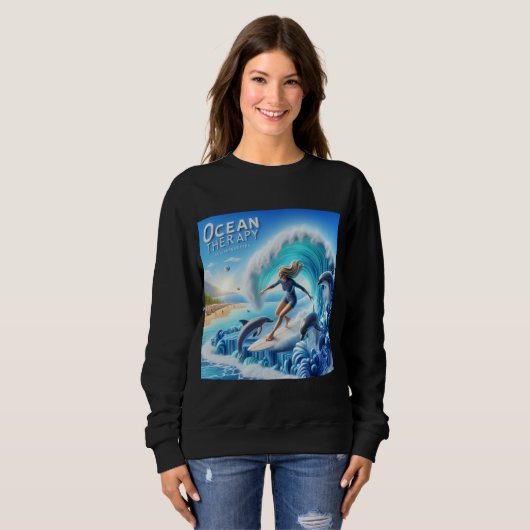 Waves & Wanderlust Collection Sweatshirt (Vorne ganz)
