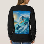 Waves & Wanderlust Collection Sweatshirt (Rückseite)