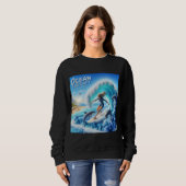 Waves & Wanderlust Collection Sweatshirt (Vorne ganz)