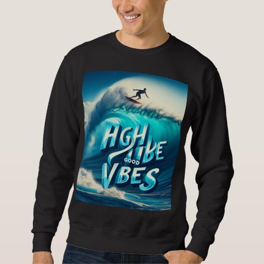 Waves & Wanderlust Collection Sweatshirt (Vorderseite)
