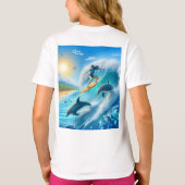 Waves & Wanderlust Collection Sweatshirt T-Shirt (Rückseite)