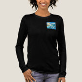 Waves & Wanderlust Collection Sweatshirt Tri-Blend Shirt (Vorderseite)