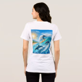 Waves & Wanderlust Collection Sweatshirt Tri-Blend Shirt (Rückseite voll)