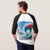 Waves & Wanderlust Collection T-Shirt (Schwarz voll)